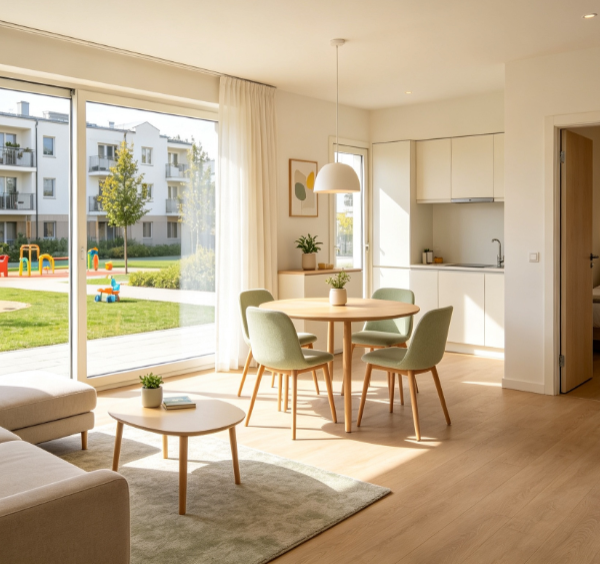 Spacious 2-Bedroom Apartment for Families | Hotel-Style Management