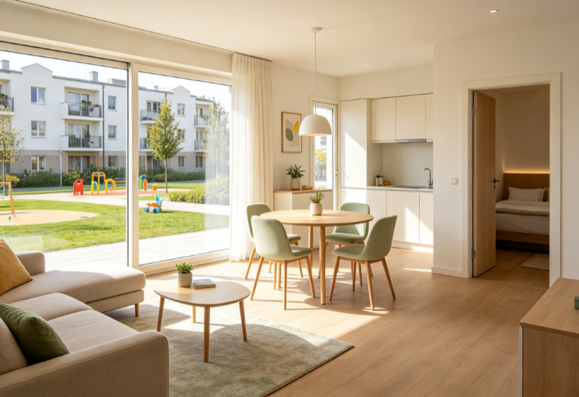 Spacious 2-Bedroom Apartment for Families | Hotel-Style Management
