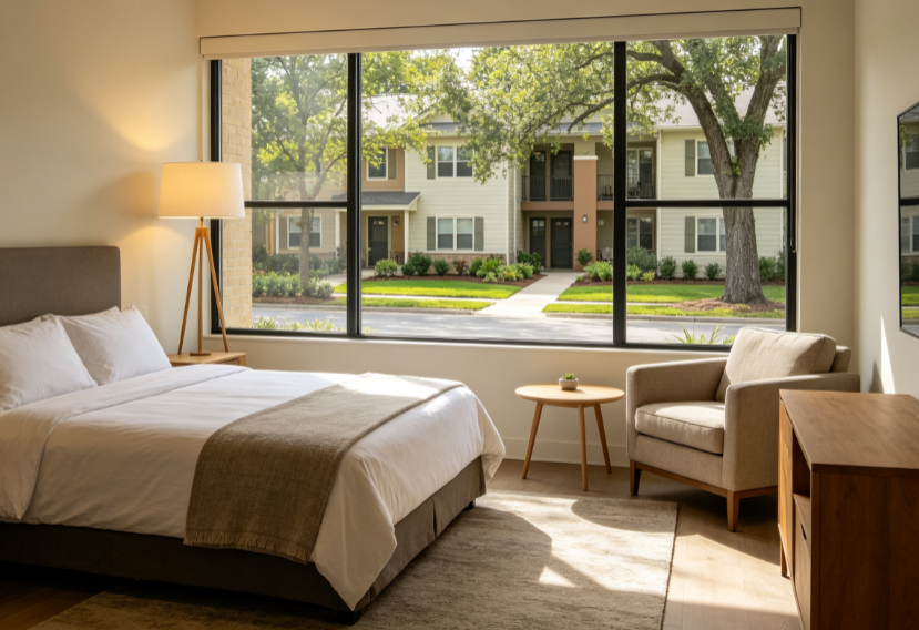 Quiet Neighborhood Serviced Apartment | A Peaceful Retreat from the City Bustle