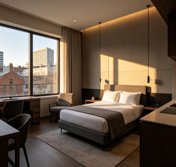 Premium Choice for Business & Leisure Stays | Professionally Managed Studio Apartment