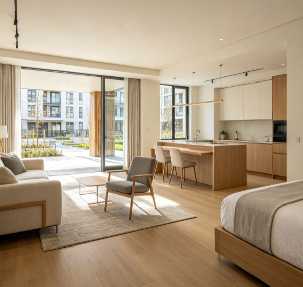 Serviced Residences (Various Layouts) | Managed Accommodation for Short-Term Visitors