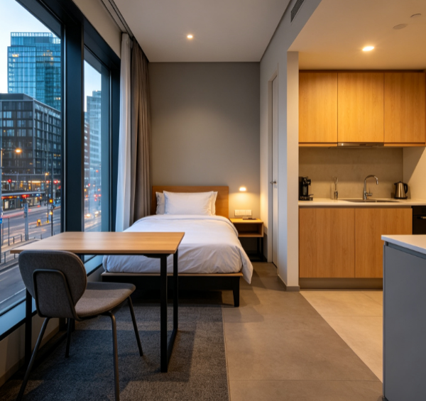 Convenient City-Center Short-Term Rental | Hotel-Style Management & Flexible Booking
