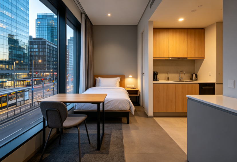 Convenient City-Center Short-Term Rental | Hotel-Style Management & Flexible Booking