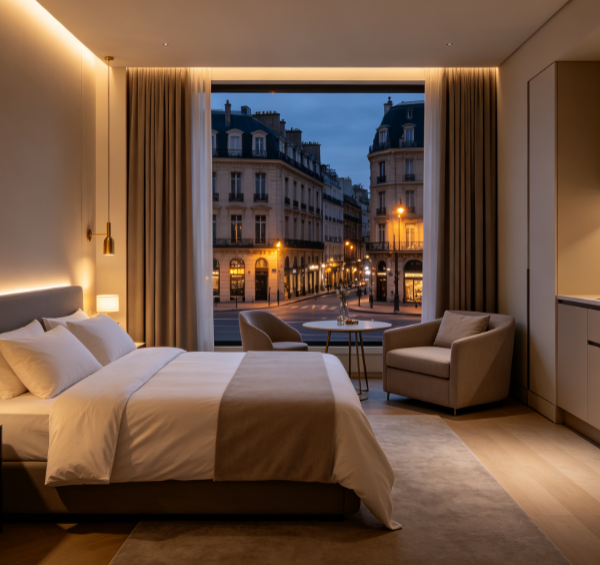 Couples' Studio Apartment | A Quiet, Serviced Retreat in the City Center